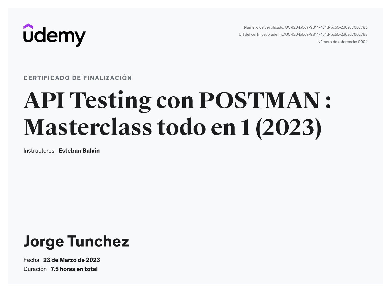 API Testing con POSTMAN Masterclass todo en 1