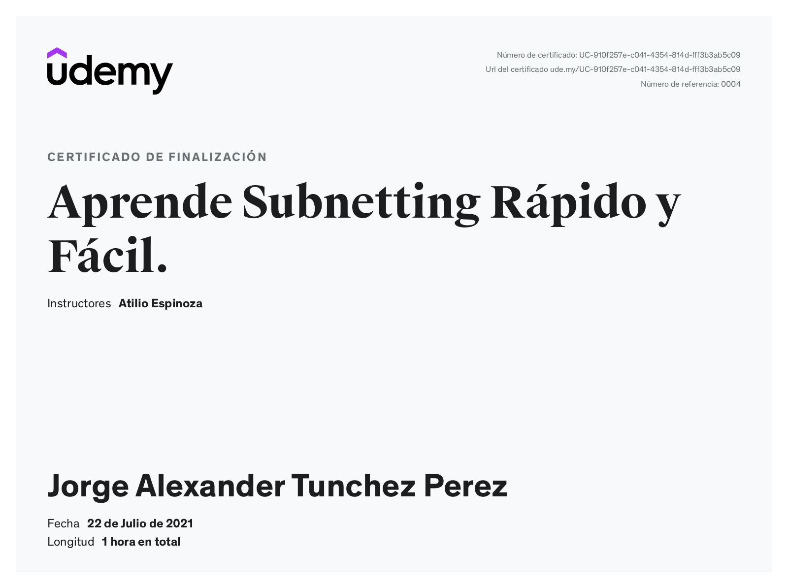 Aprende Subnetting Rápido y Fácil