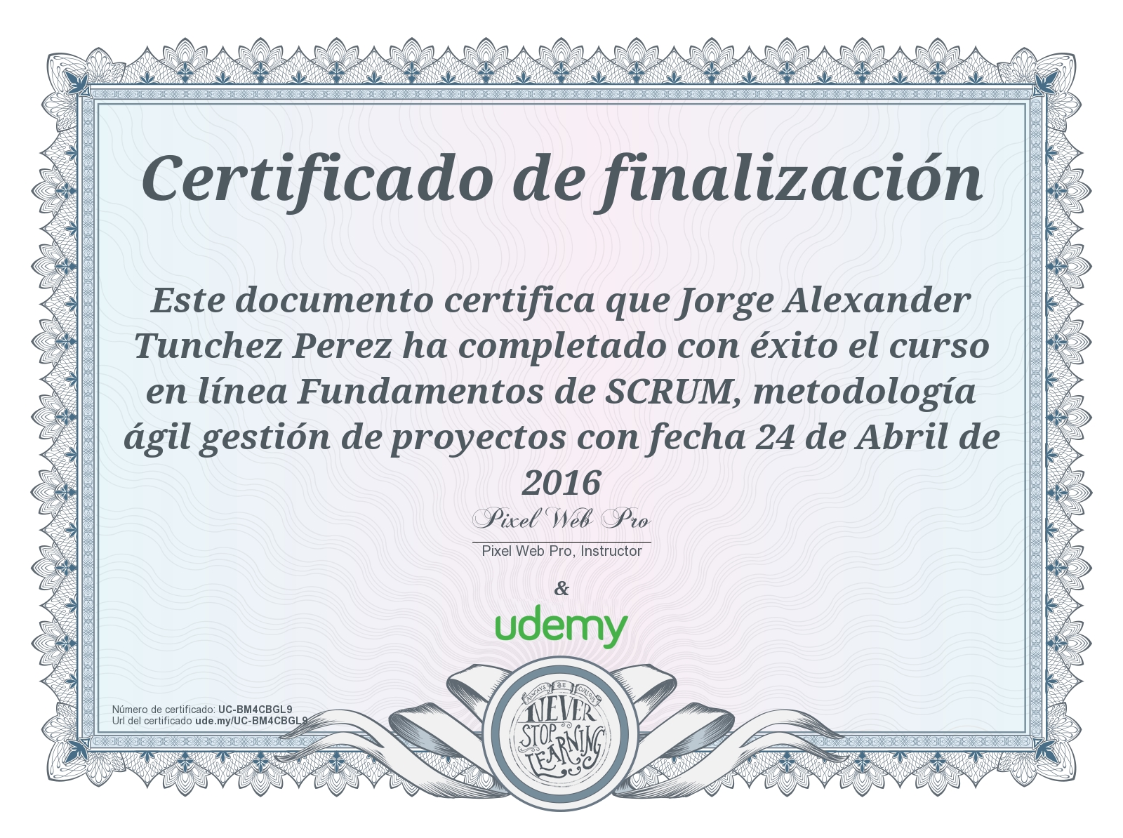 Fundamentos de SCRUM, metodología ágil gestión de proyectos