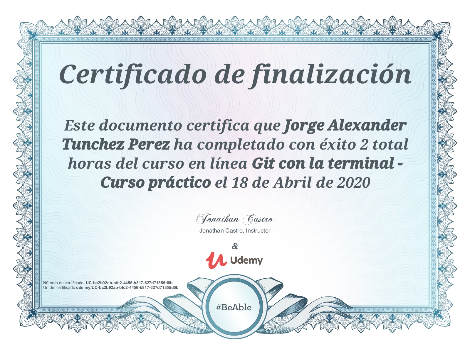 GIT con terminal
