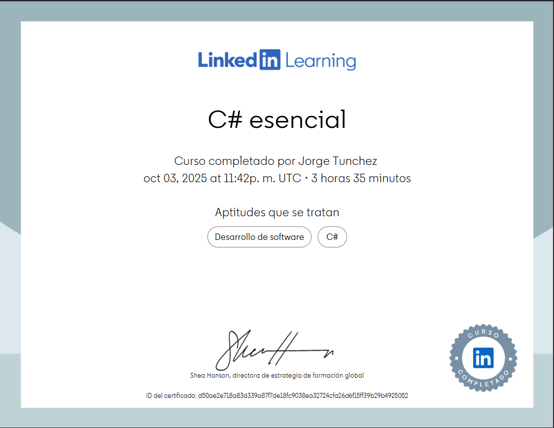 C# Esencial