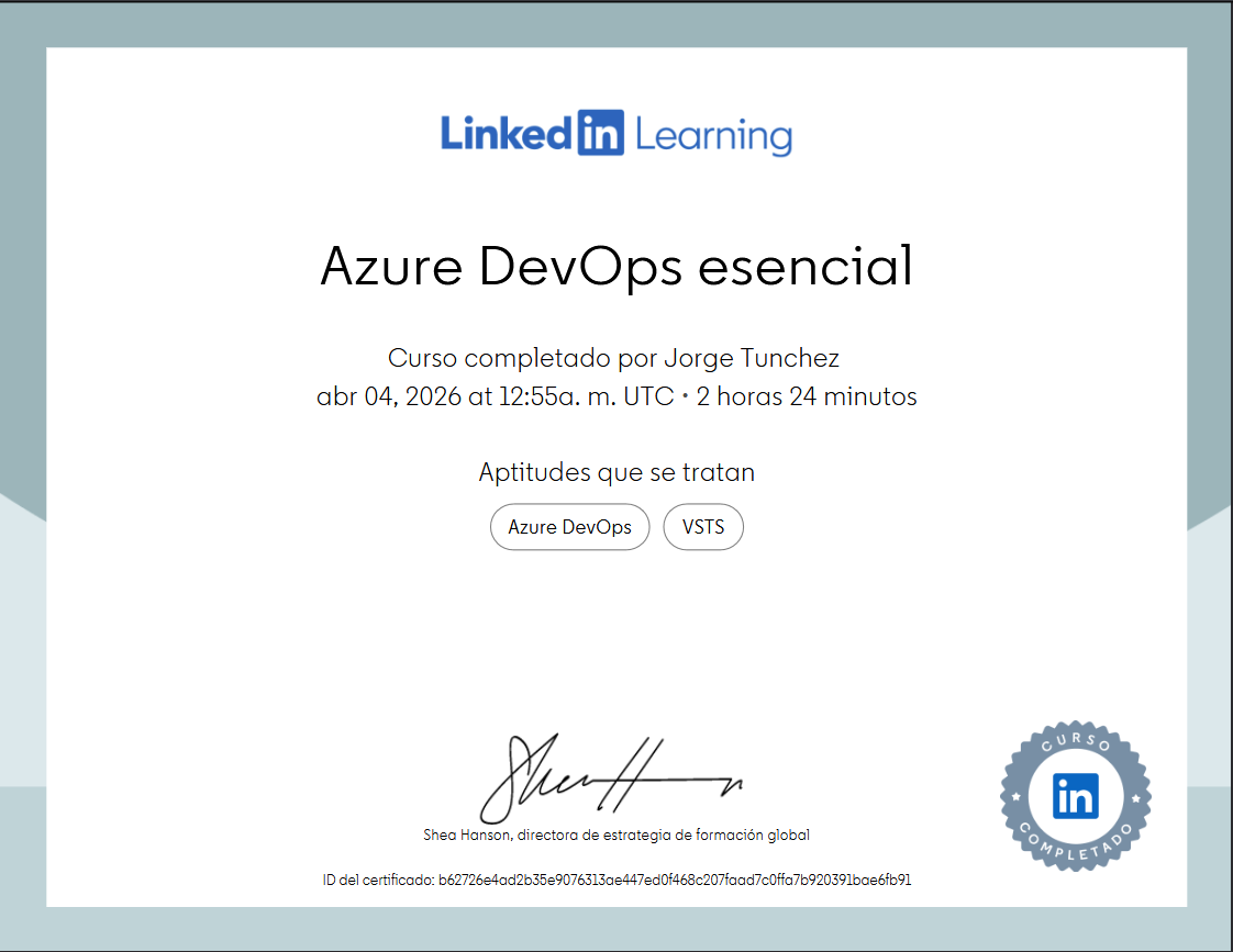 Azure DevOps esencial